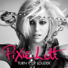 Pixie Lott Turn It Up Louder cover artwork
