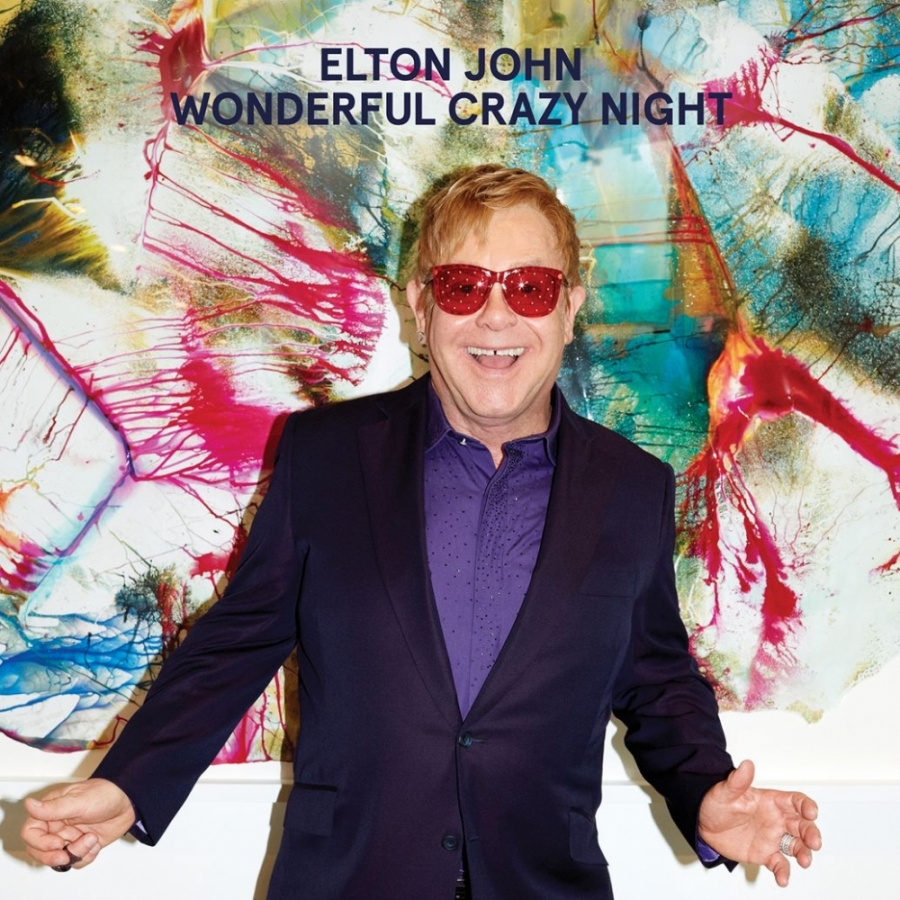 Elton John Wonderful Crazy Night cover artwork