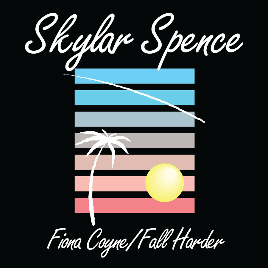Skylar Spence Fiona Coyne / Fall Harder cover artwork