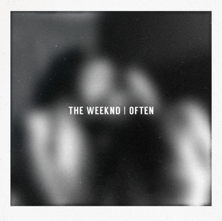 The Weeknd Often cover artwork