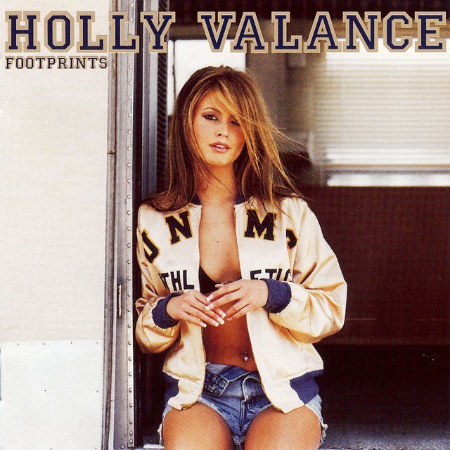 Holly Valance Footprints cover artwork