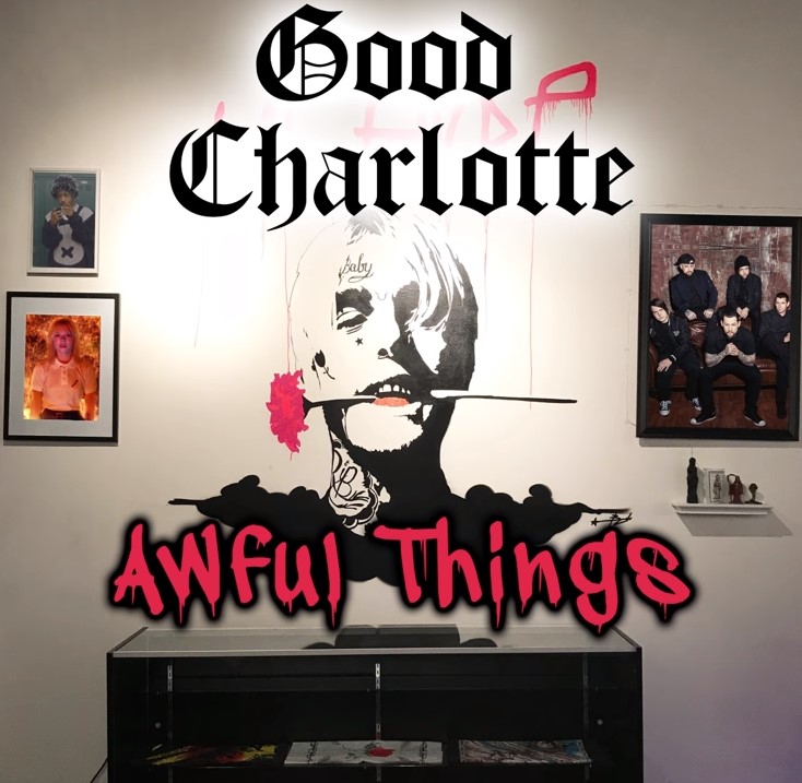 Good Charlotte Awful Things cover artwork