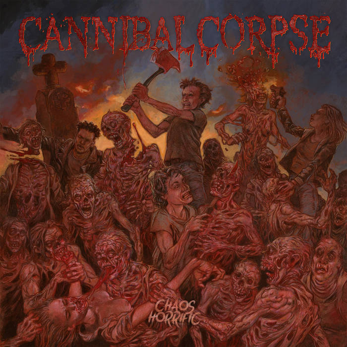 Cannibal Corpse Chaos Horrific cover artwork