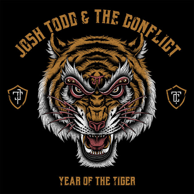 Josh Todd &amp; The Conflict — Year of the Tiger cover artwork