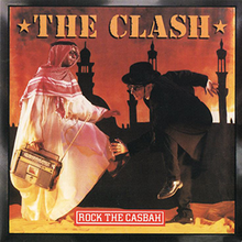 The Clash Rock The Casbah cover artwork