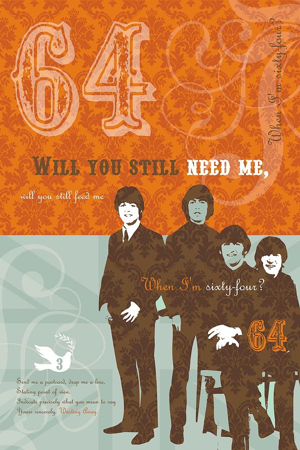 The Beatles — When I&#039;m Sixty Four cover artwork