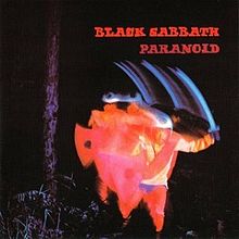 Black Sabbath Paranoid cover artwork