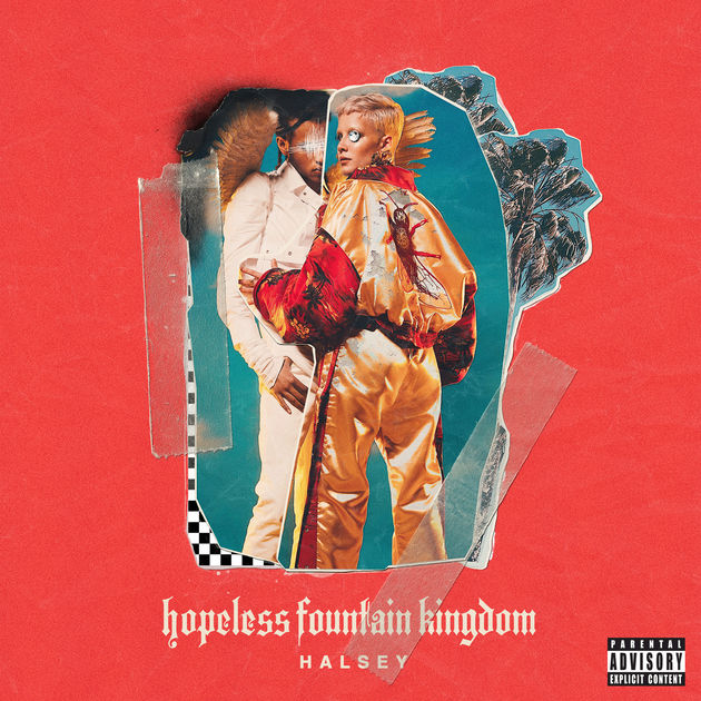 Halsey — 100 Letters cover artwork
