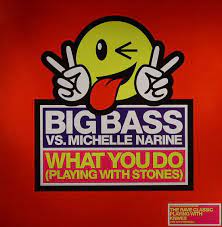 Big Bass featuring Michelle Narine — What You Do (Playing With Stones) cover artwork