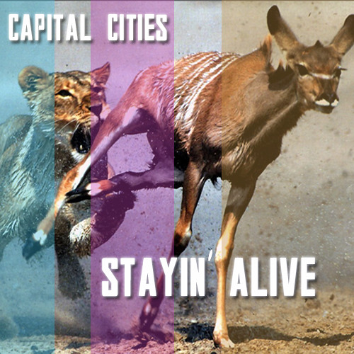 Capital Cities Stayin Alive cover artwork