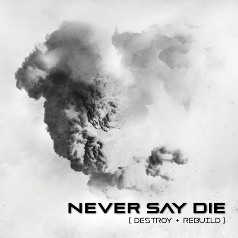 Never Say Die Destroy + Rebuild cover artwork