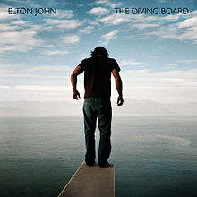 Elton John The Diving Board cover artwork