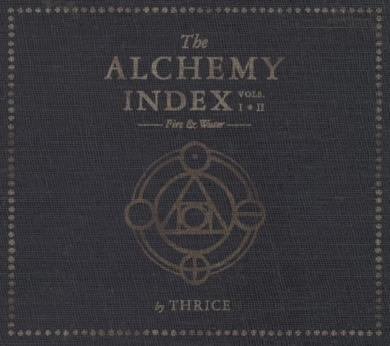 Thrice — The Alchemy Index Vols. I &amp; II: Fire &amp; Water cover artwork