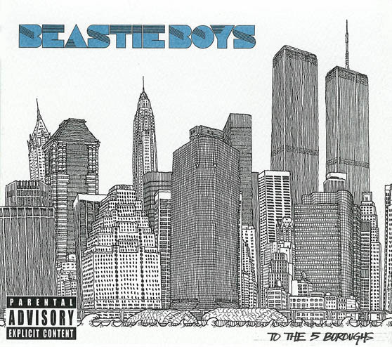 Beastie Boys To the 5 Boroughs cover artwork