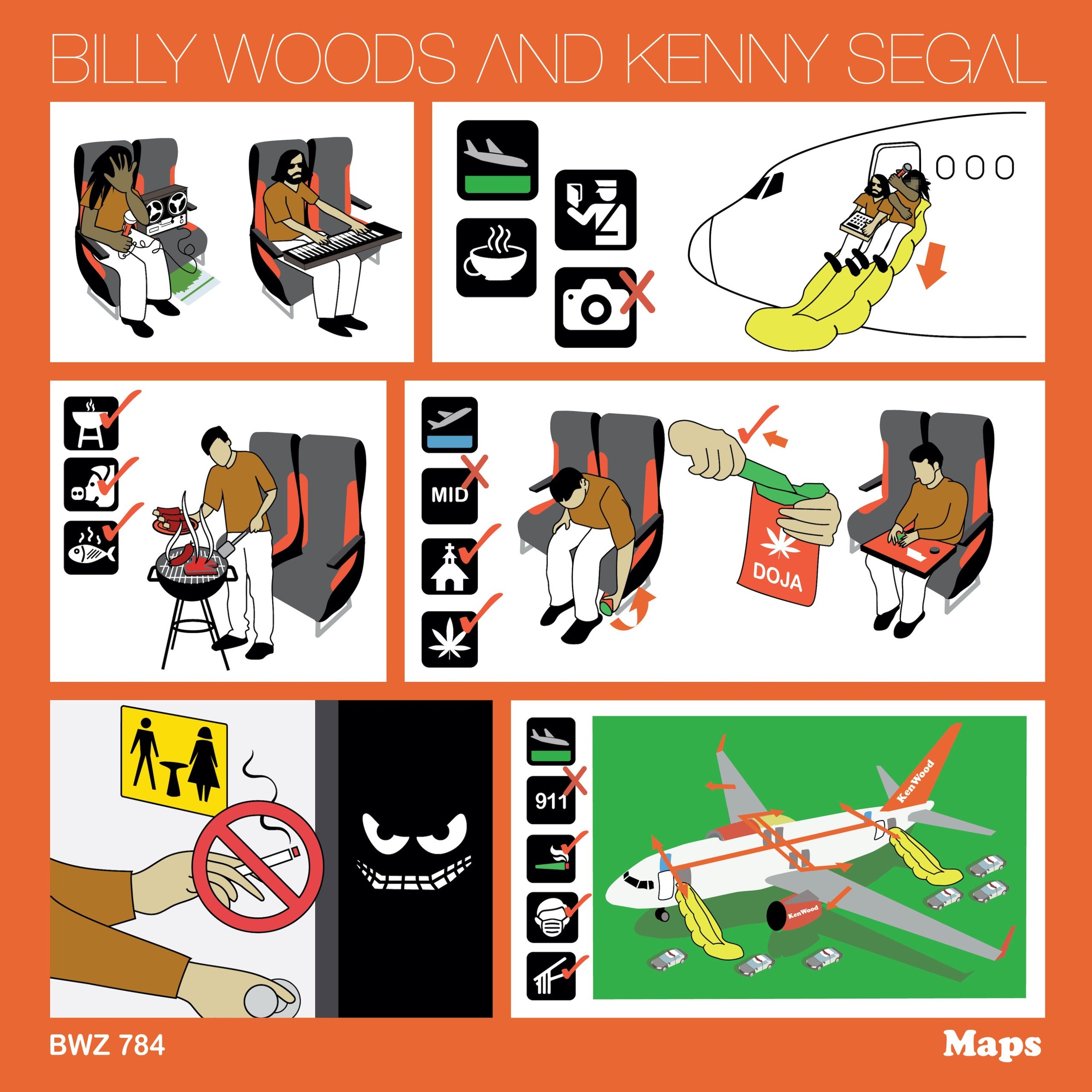 Billy Woods & Kenny Segal featuring Danny Brown — Year Zero cover artwork