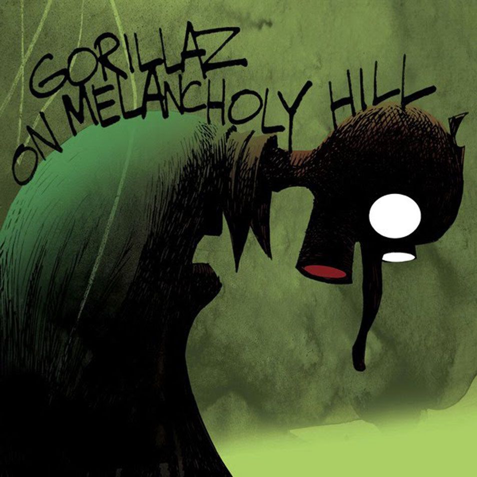 Gorillaz On Melancholy Hill cover artwork