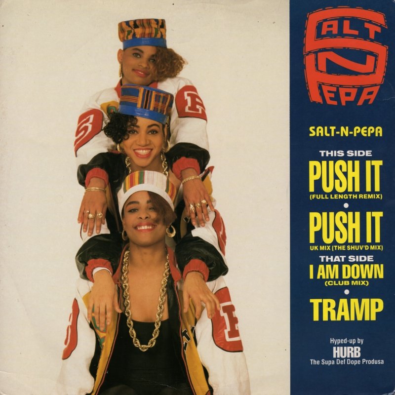 Salt-N-Pepa Push It cover artwork