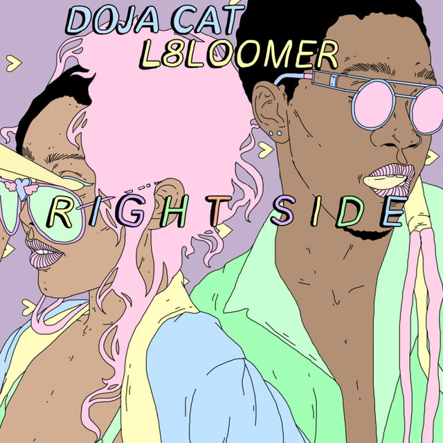 L8LOOMER featuring Doja Cat — Right Side cover artwork