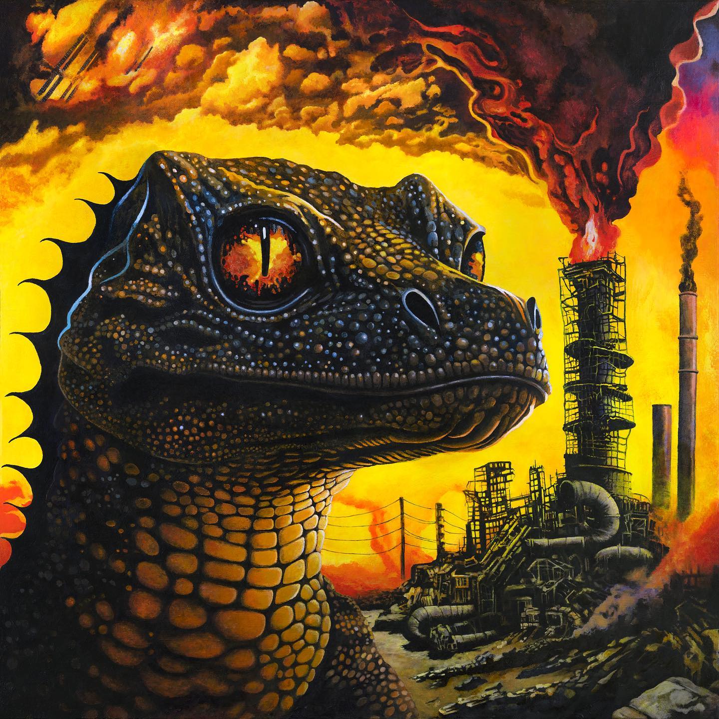 King Gizzard &amp; the Lizard Wizard — PetroDragonic Apocalypse; or, Dawn of Eternal Night: An Annihilation of Planet Earth and the Beginning of Merciless Damnation cover artwork