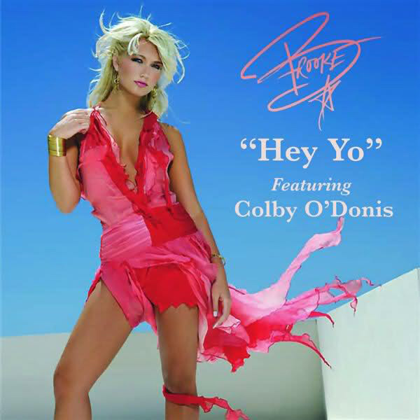Brooke Hogan ft. featuring Colby O&#039;Donis Hey Yo! cover artwork