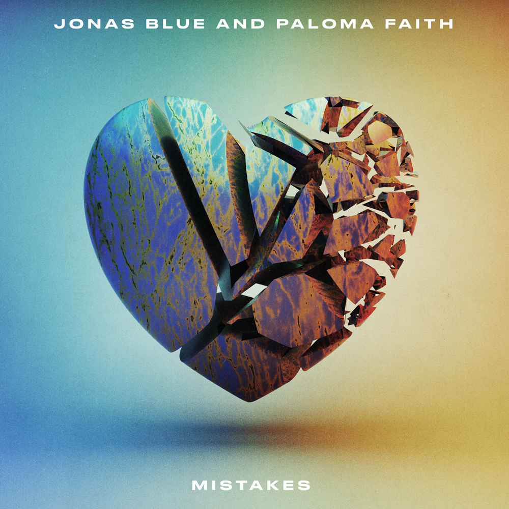 Jonas Blue & Paloma Faith — Mistakes cover artwork