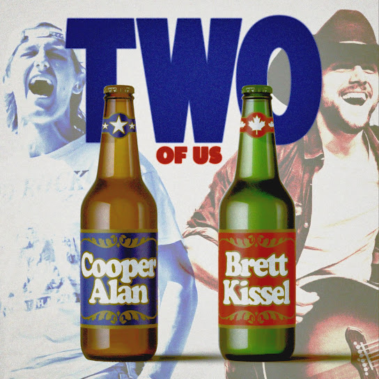 Brett Kissel & Cooper Alan Two of Us cover artwork