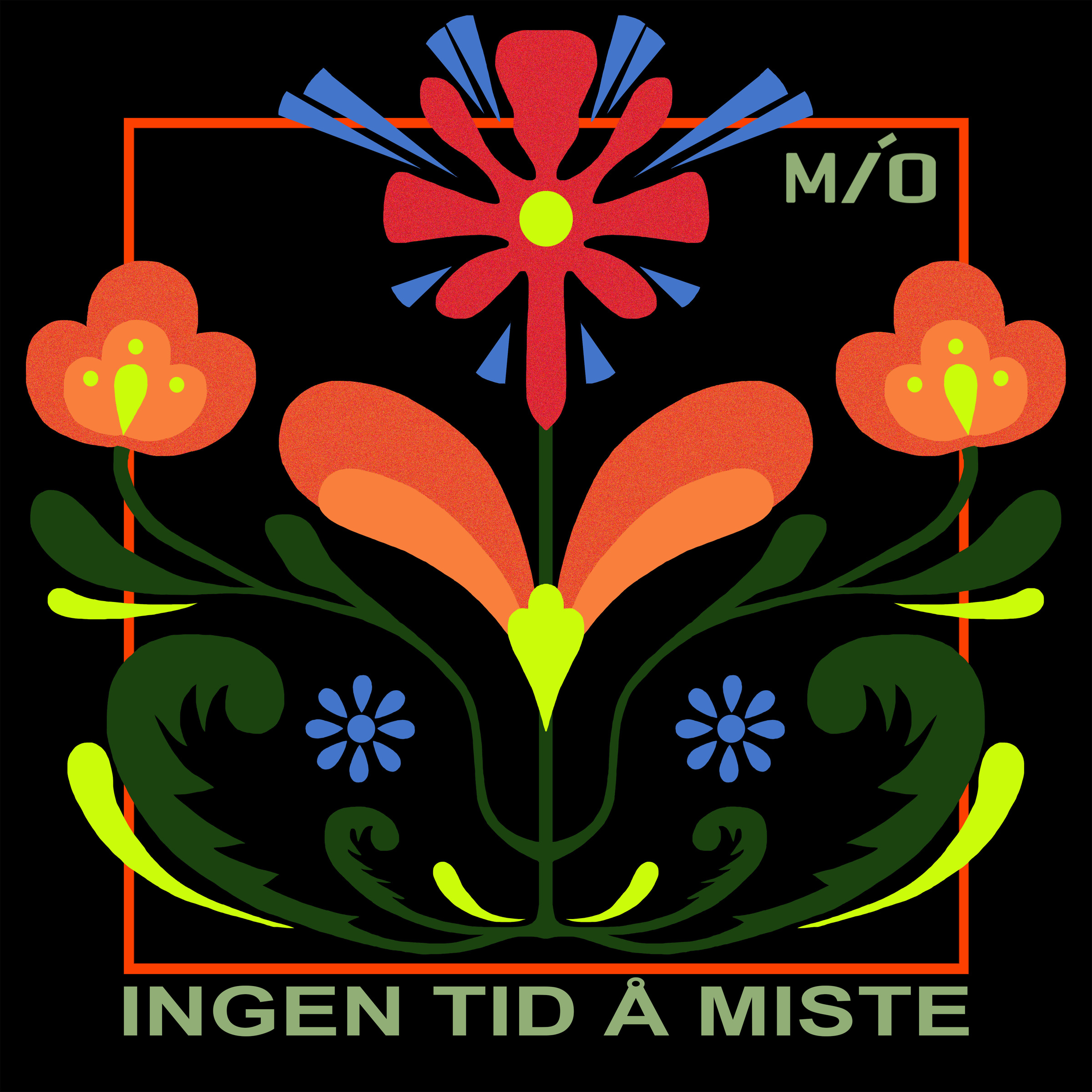 Mío — Ingen tid å miste cover artwork