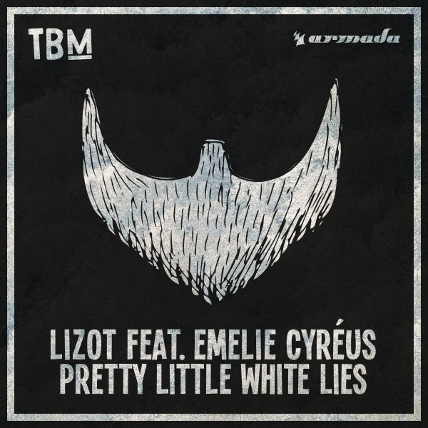 LIZOT featuring Emelie Cyreus — Pretty Little White Lies cover artwork