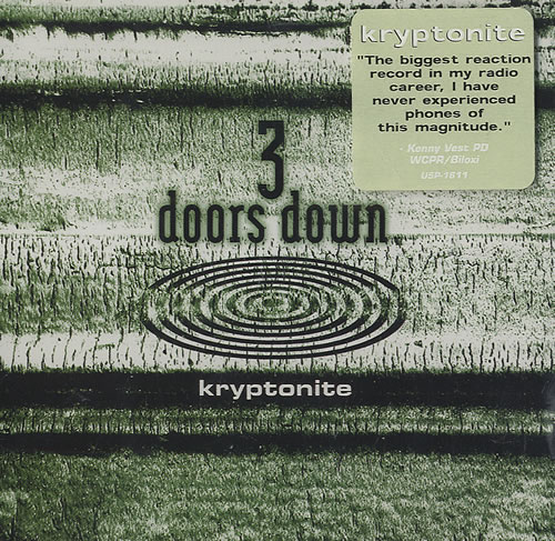 3 Doors Down — Kryptonite cover artwork