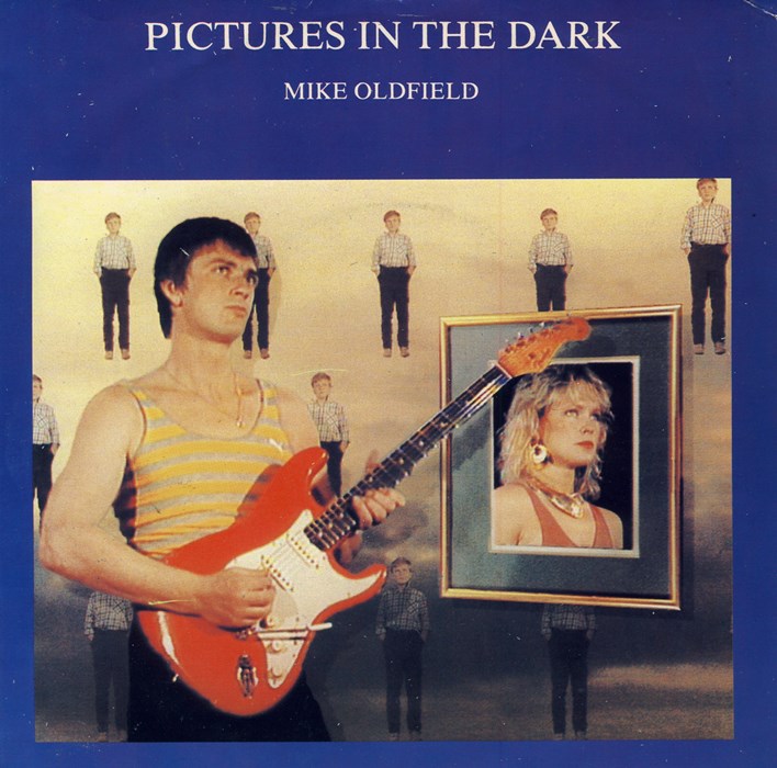 Mike Oldfield Pictures In The Dark cover artwork