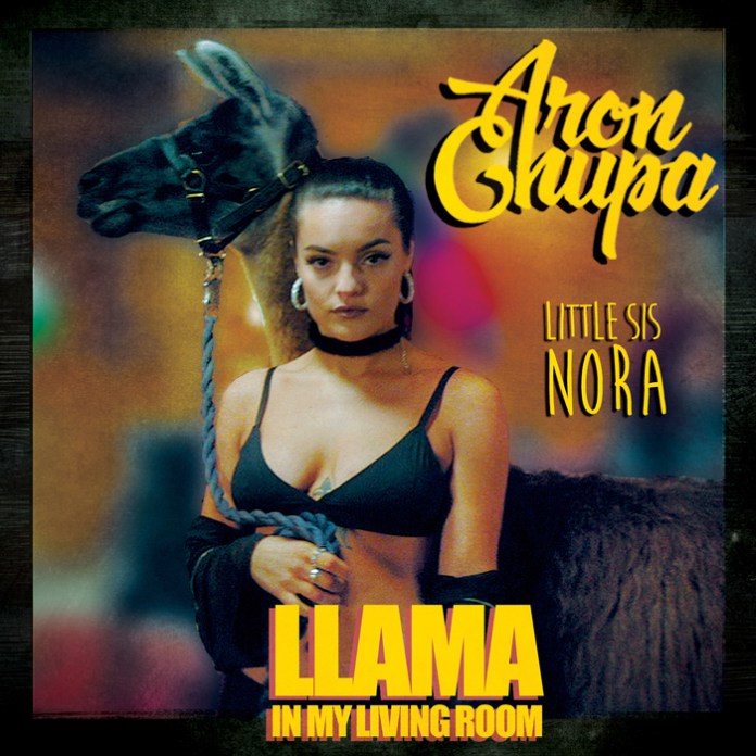 AronChupa featuring Little Sis Nora — Llama In My Living Room cover artwork