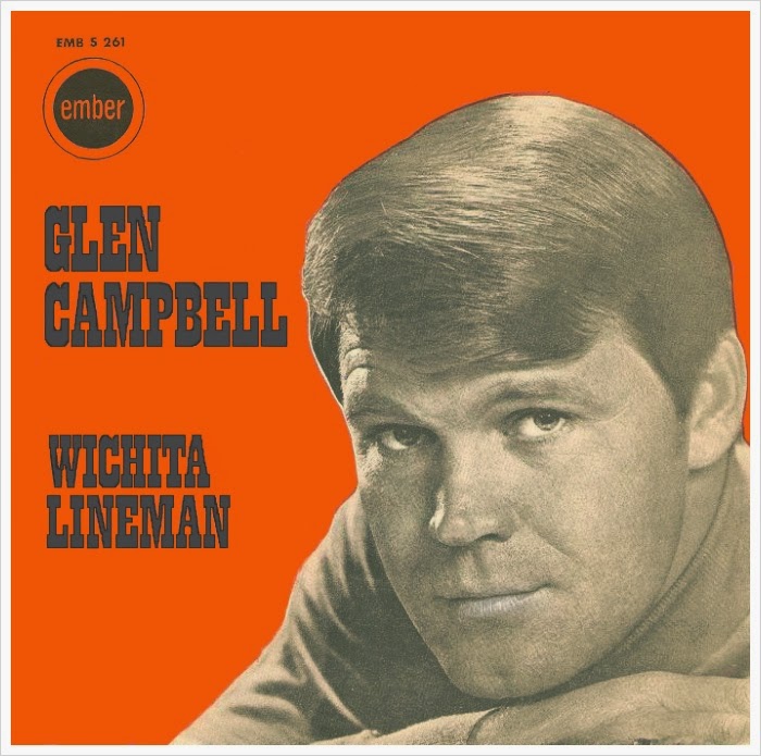Glen Campbell Wichita Lineman cover artwork