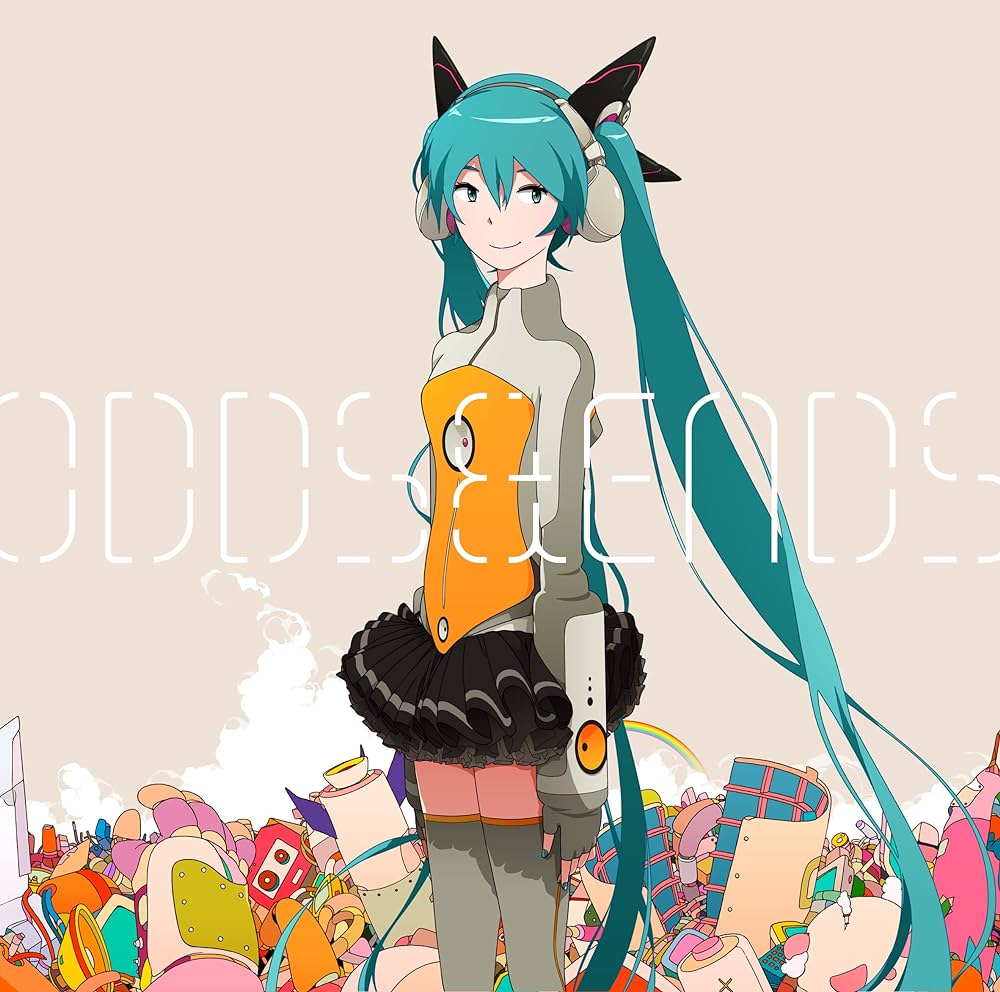 ryo featuring Hatsune Miku — ODDS&amp;ENDS cover artwork