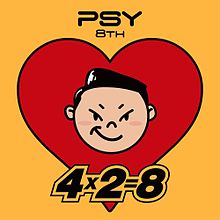 PSY 4X2=8 cover artwork