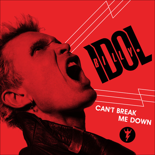 Billy Idol Can&#039;t Break Me Down cover artwork