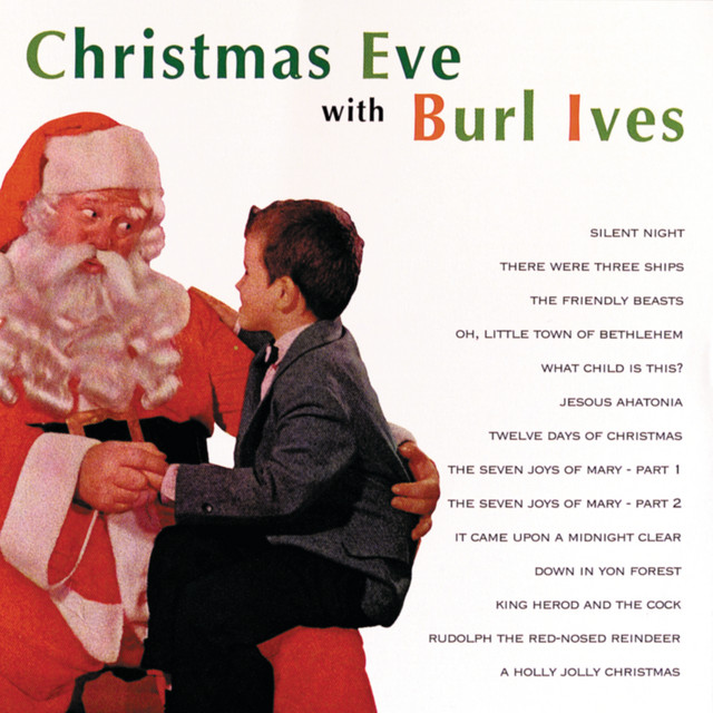 Burl Ives Christmas Eve cover artwork