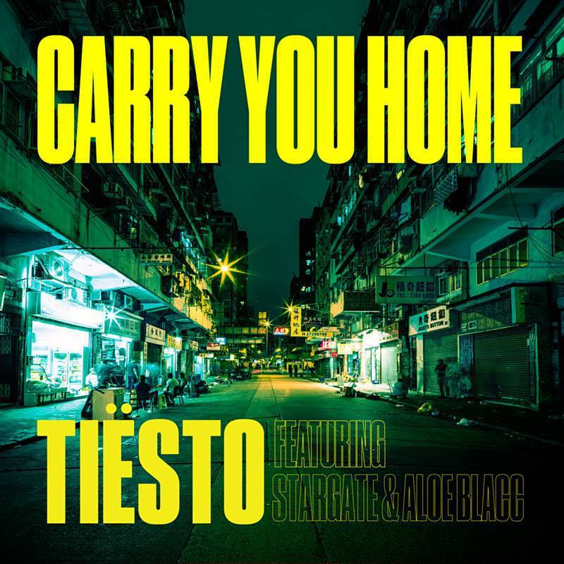 Tiësto ft. featuring Stargate & Aloe Blacc Carry You Home cover artwork