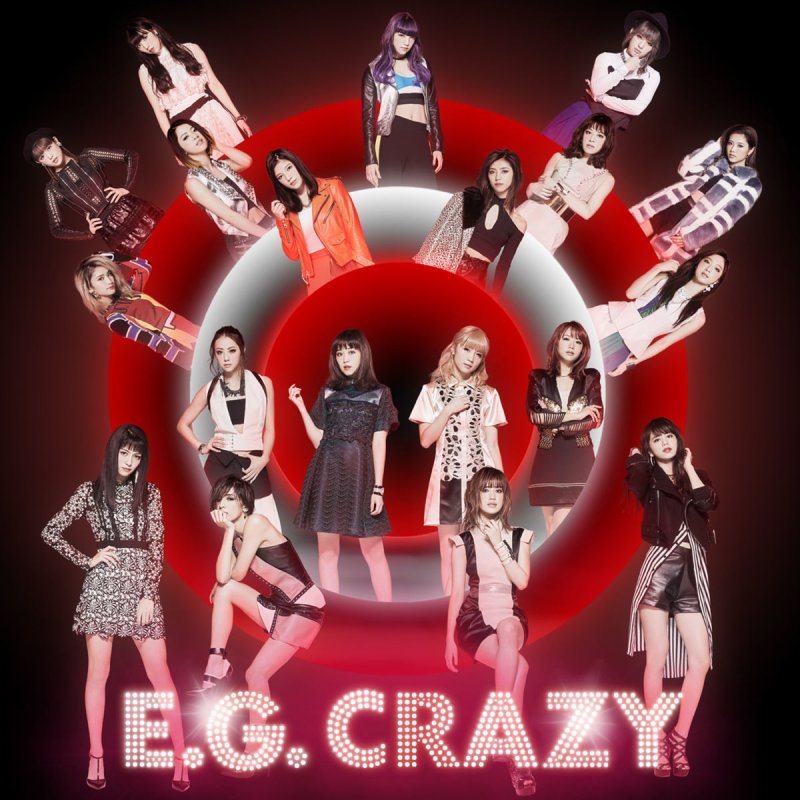 E-girls E.G. CRAZY cover artwork