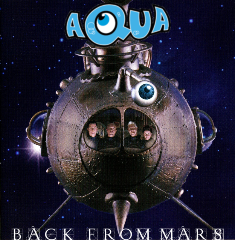 Aqua Back From Mars cover artwork