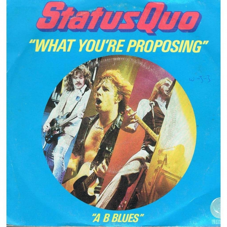 Status Quo — What You&#039;re Proposing cover artwork