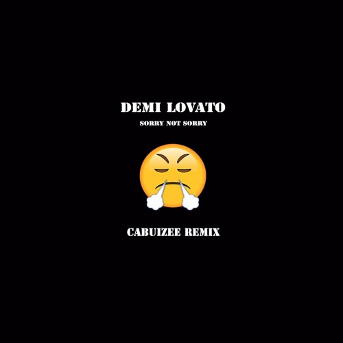 Demi Lovato — Sorry Not Sorry (Cabuizee Remix) cover artwork