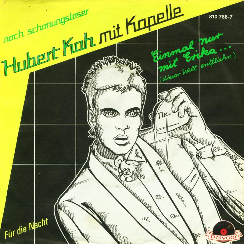 Hubert Kah — Einmal nur mit Erika cover artwork