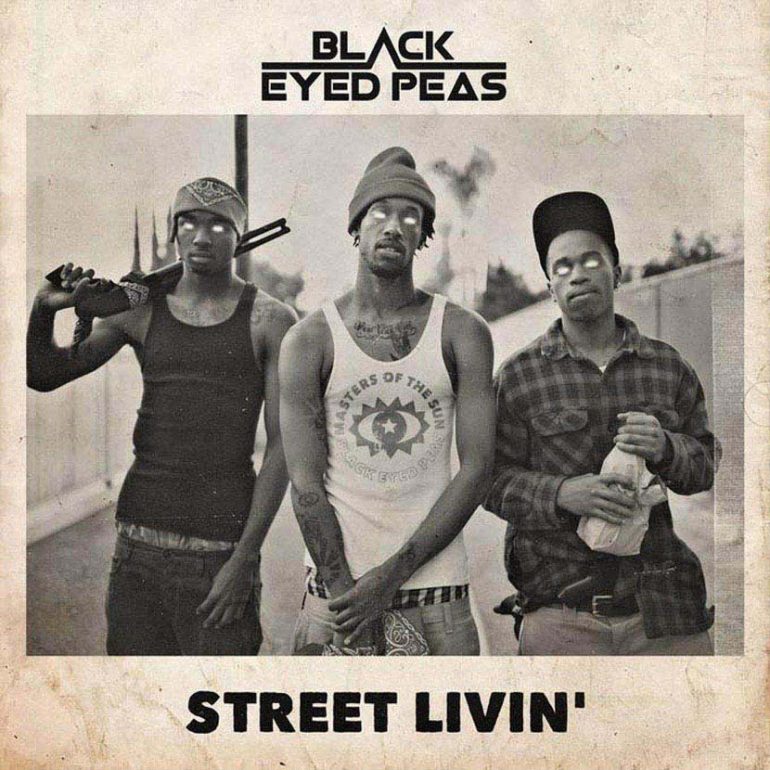 Black Eyed Peas Street Livin&#039; cover artwork
