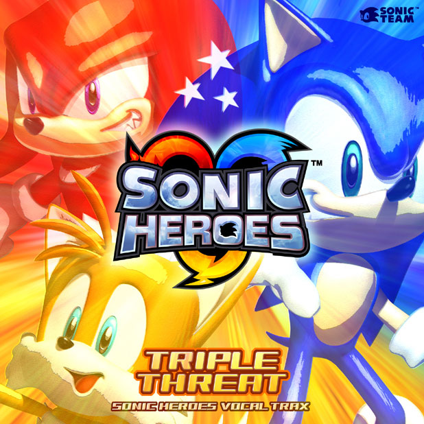 Various Artists Sonic Heroes Triple Threat Vocal Trax cover artwork