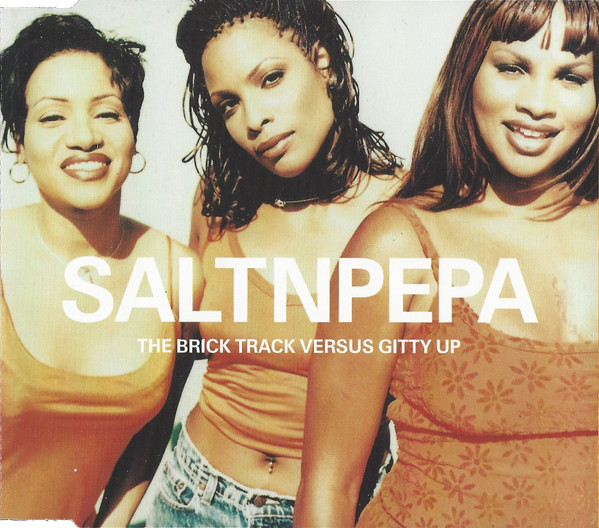 Salt-N-Pepa The Brick Track Versus Gitty Up cover artwork