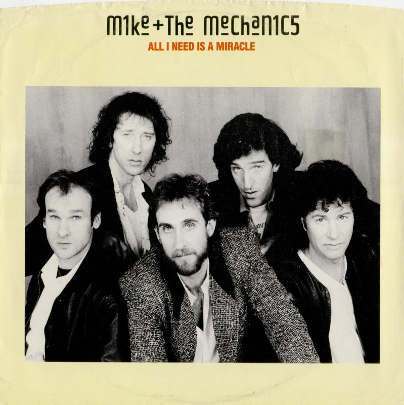 Mike &amp; The Mechanics — All I Need Is a Miracle cover artwork