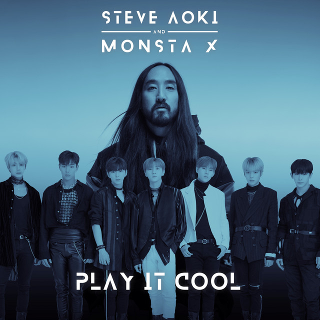Steve Aoki & MONSTA X Play it Cool cover artwork