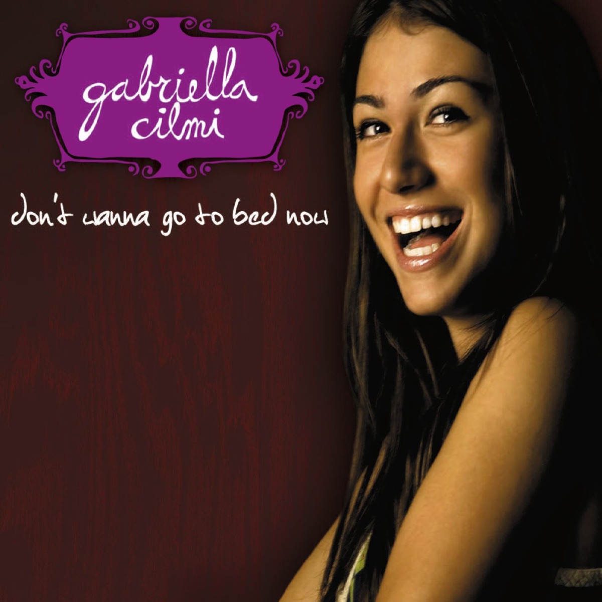 Gabriella Cilmi — Don&#039;t Wanna Go to Bed Now cover artwork