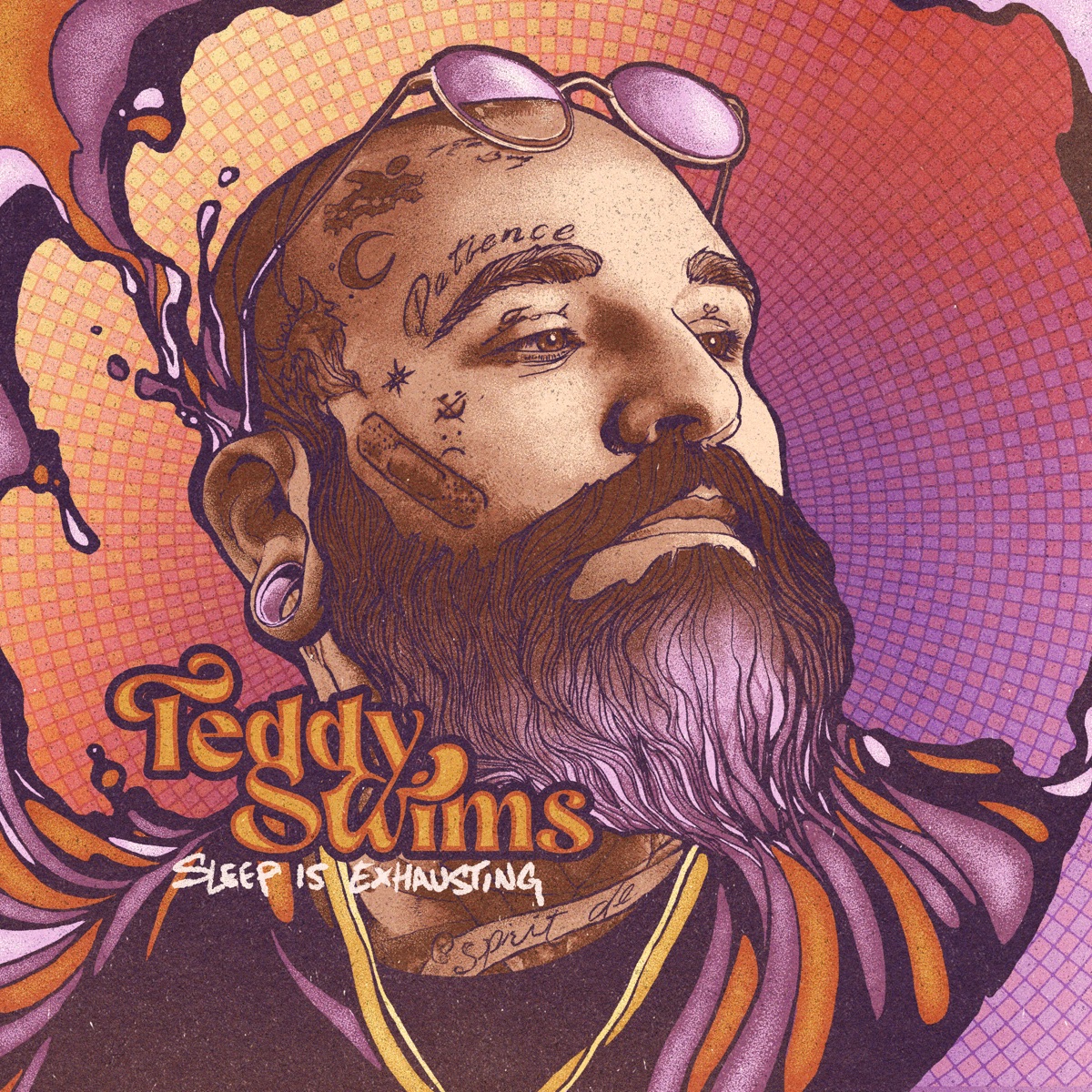 Teddy Swims — Sleep is Exhausting cover artwork