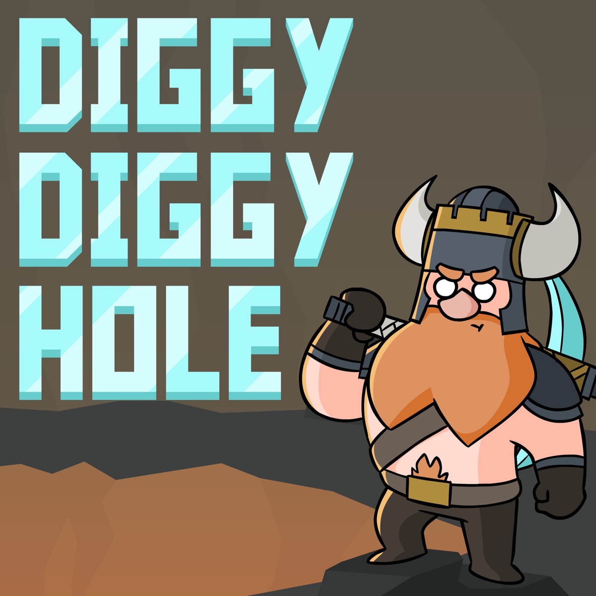 The Yogscast ft. featuring Simon Lane Diggy Diggy Hole cover artwork